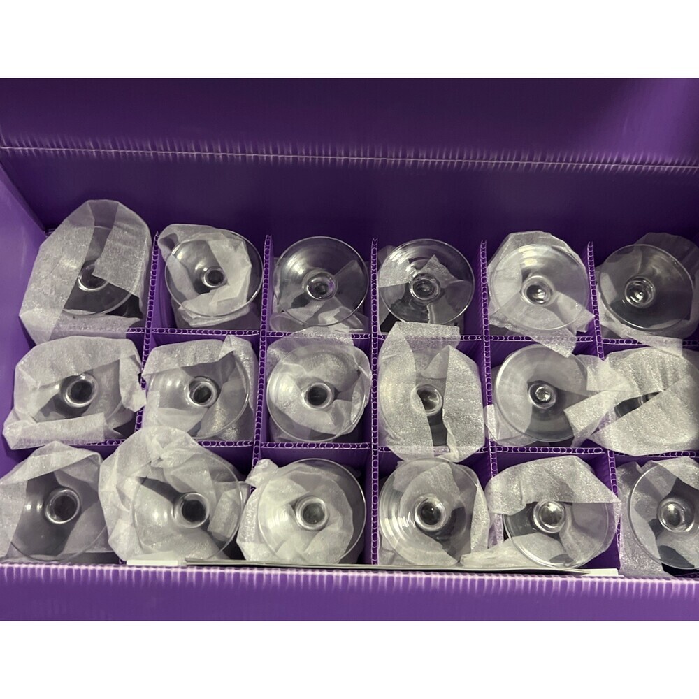 Wine Glass Travel Box with Sommelier Cards 18 Glasses & 6 Tins